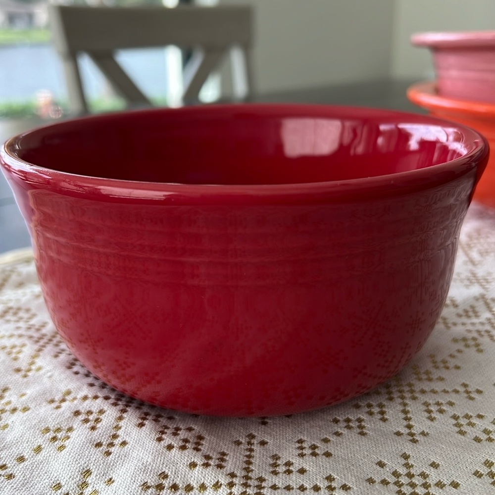 Fiesta ware Gusto Bowl Scarlet